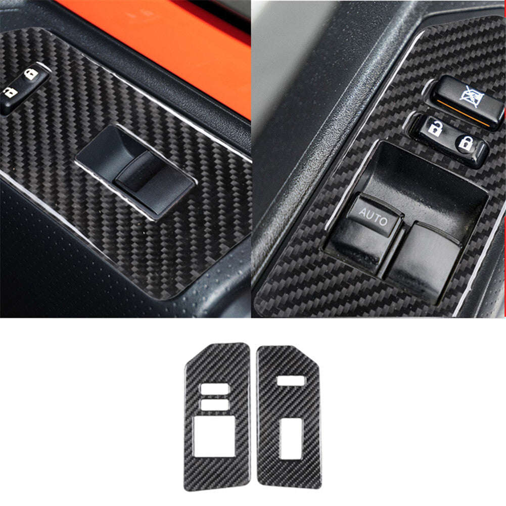 Carbon Fiber Car Front A/C Control Button Panel Cover For Z4 E89 2009-2016 v