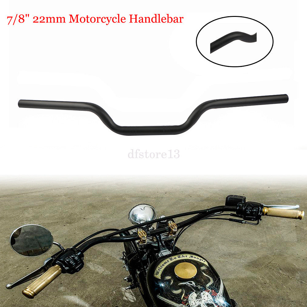 7/8 inch 22 mm handlebars for European motorcycles, compatible with for Honda and for Kawasaki general-purpose motorcycles.