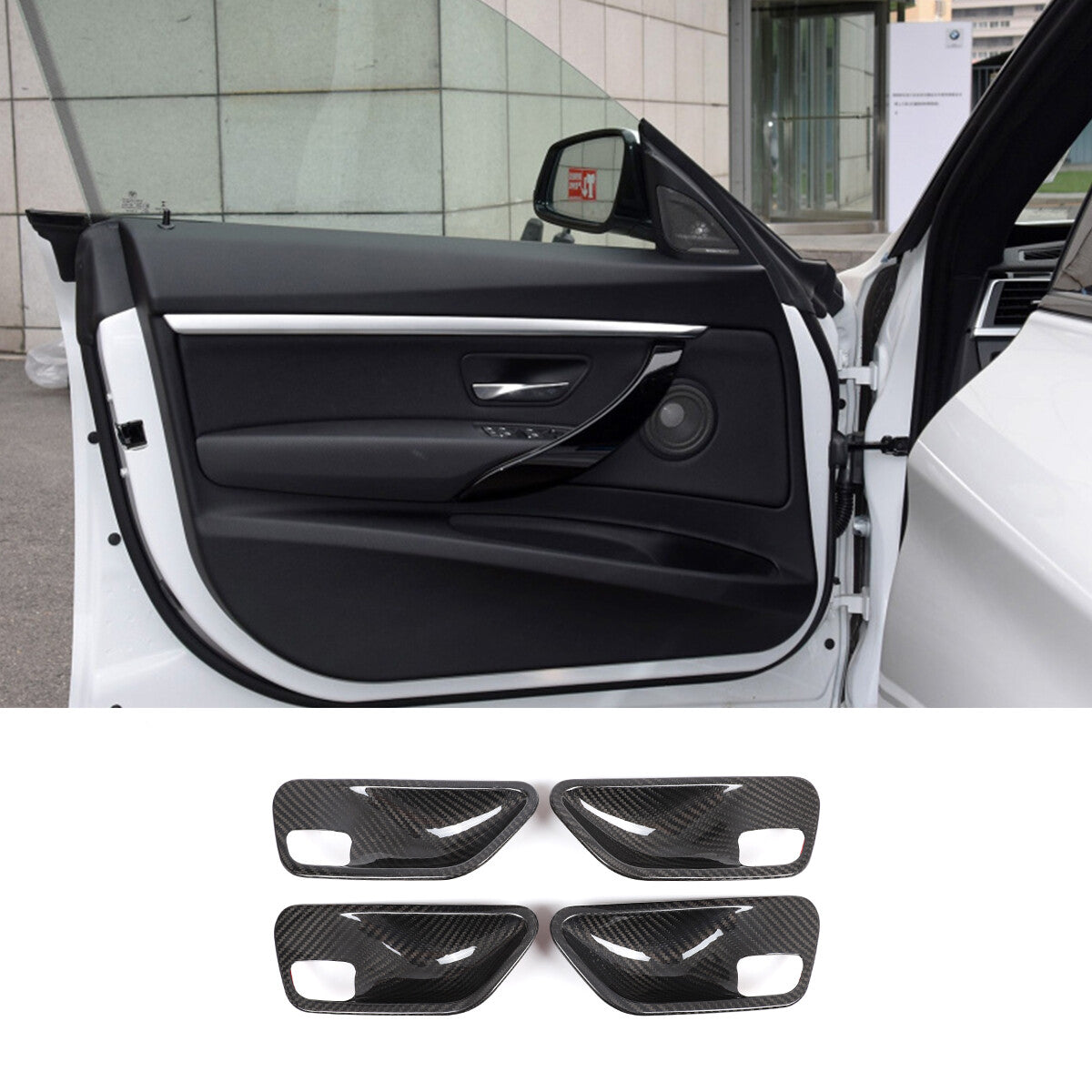 Chrome Rear High Brake Lamp Cover Trim for Hummer H2 SUV 2003 - 2010- v