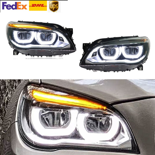 LED Headlights Assembly for BMW F01 F02 2009-2012 Xenon W/AFS Facelift