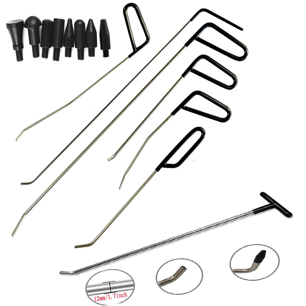 Paintless Dent Removal Tools,Dent Removal Rods,Rod Hook,Down Tap Push Hook v