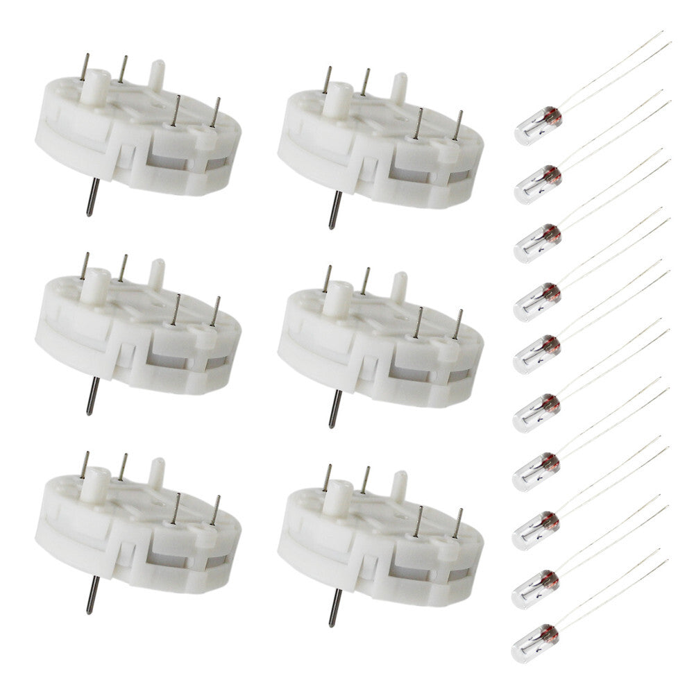 6Pcs Instrument Gauge Cluster Repair Set W/ 10 Bulbs For GM  for Chevy Vehicles