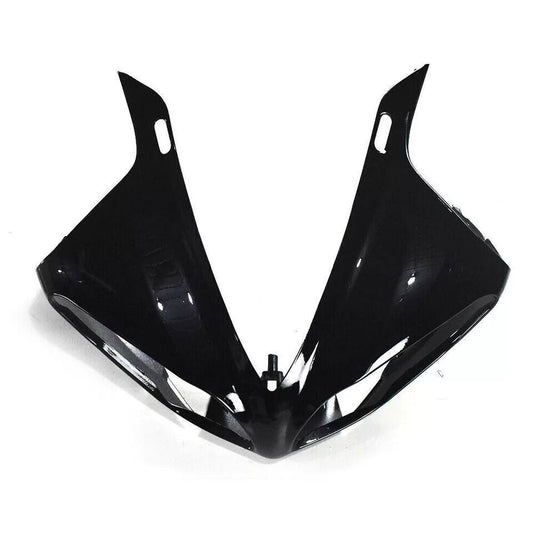Black headlight upper rectifier nose cover for Yamaha YZF R1 2009 - 2011