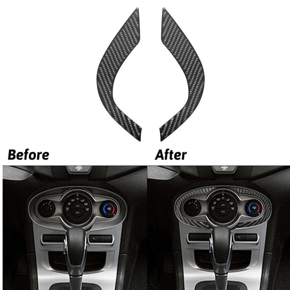 Carbon fiber style roof reading light control panel cover suitable for 22+for tundra- v
