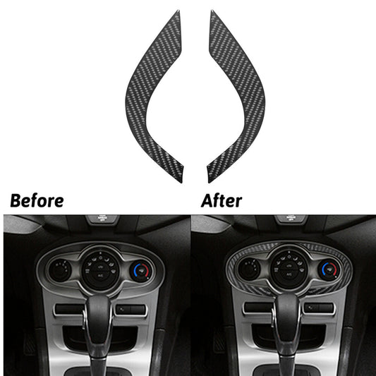 Carbon fiber style roof reading light control panel cover suitable for 22+for tundra- v