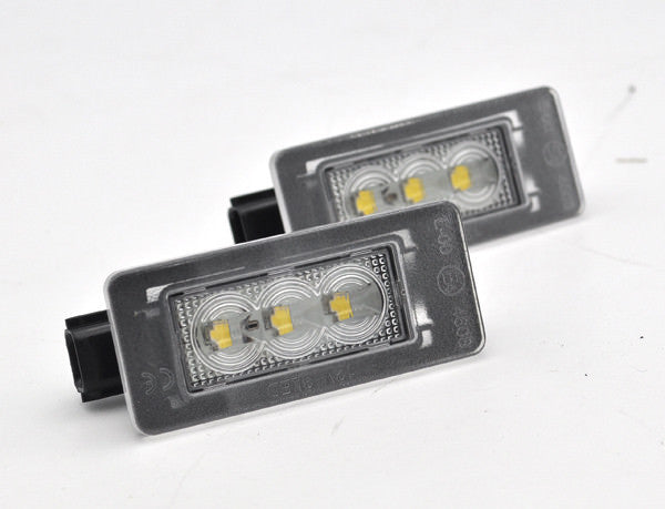 2x Bright White LED License Plate Light For Serena c27 2016-2018 Landy v