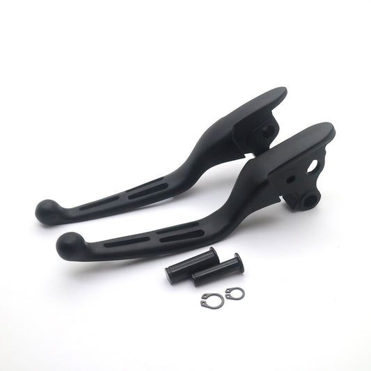 Black Hollow Out Brake Clutch Lever for Harley Touring Road Glide FLTR 2008-2013 Q