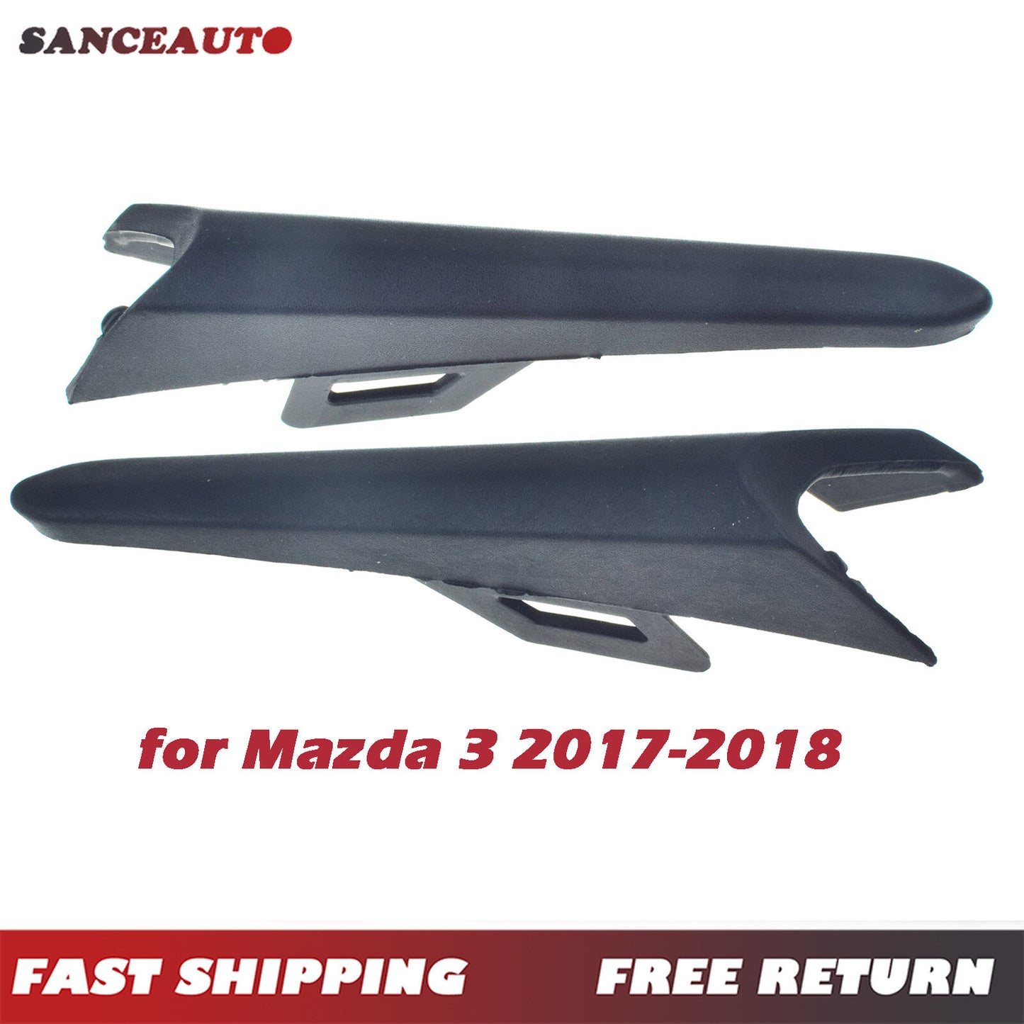 Fog light covers for front-drive and passenger 2-piece for Mazda 3 Sport 2017/2018 All New - n