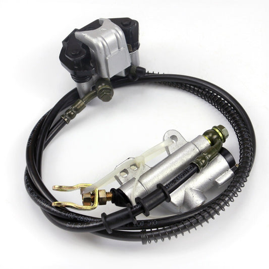 Go-kart rear disc rotor brake master cylinder caliper kit with pads - for Mini bicycle