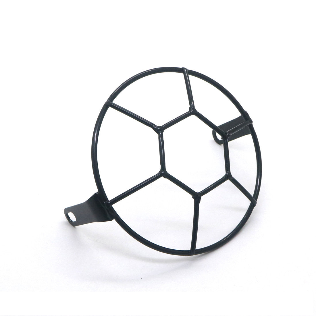 6.3 Retro Metal Grill Side Mount Headlight Football Net Mask Cover For GN/CG125 Q
