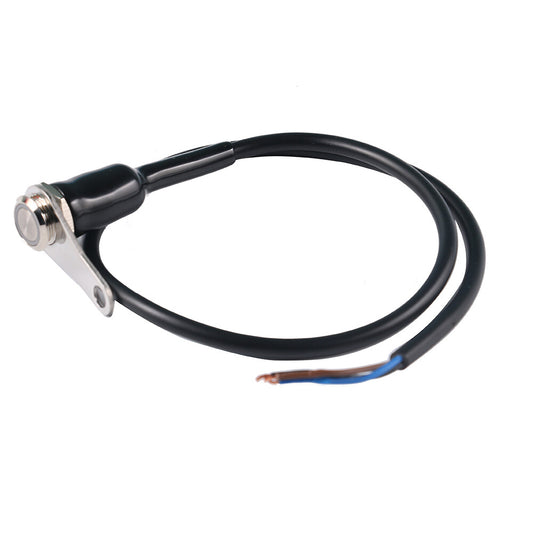For Universal 12V Green LED Indicator Motorcycle Handlebar Self Return Button Q