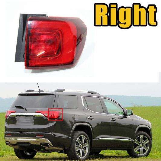 for GMC Acadia 2017-2019 Rear Brake Lamp Red Outer Right Driver Tail Light