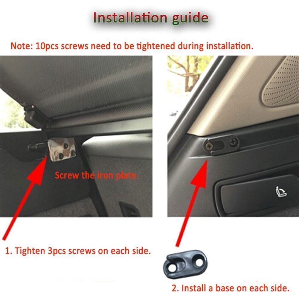 for Audi Q5 2010-2018 Rear Trunk Luggage Cargo Cover Security Protector Shade 1X