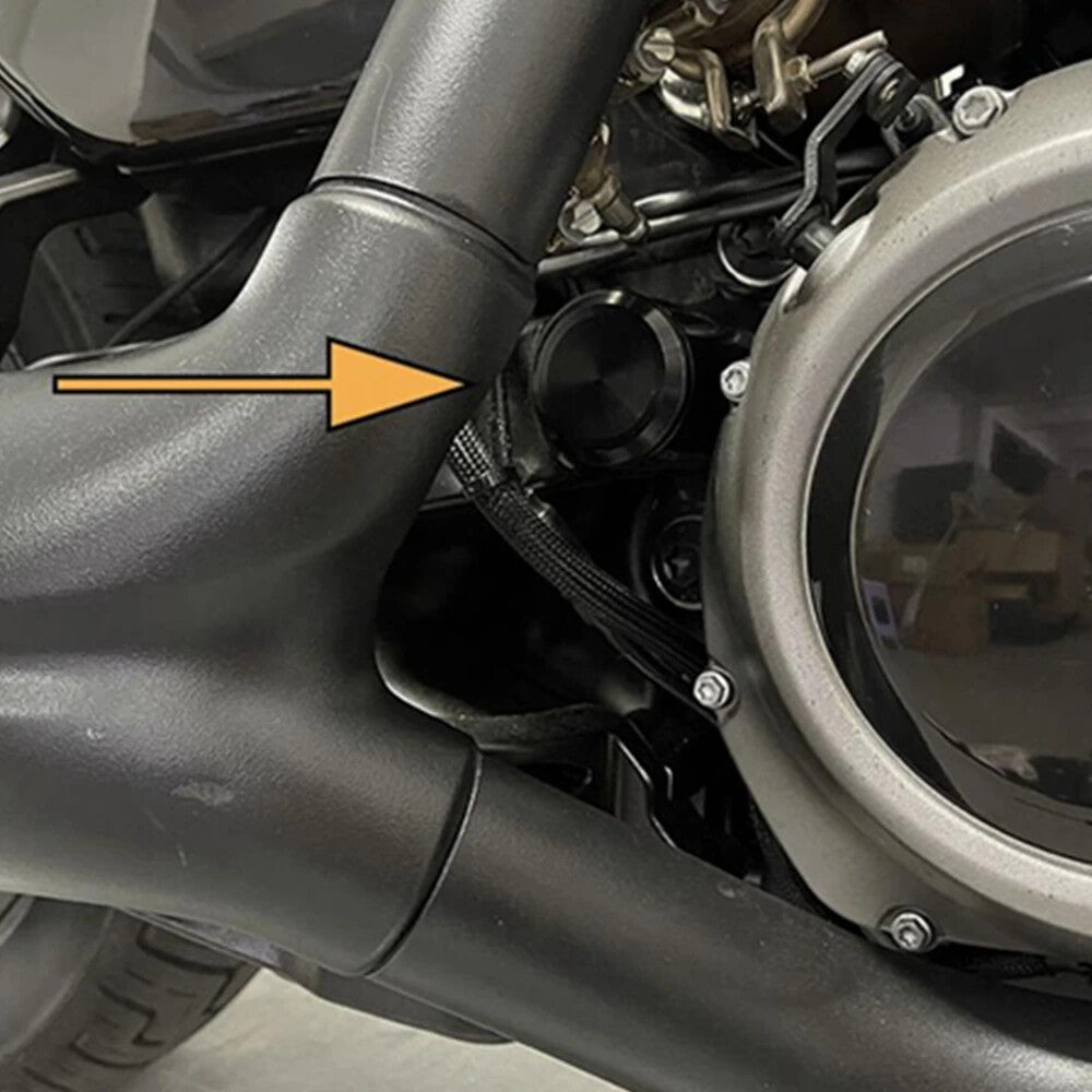 New for Harley Nightster 975 RH975 Swingarm Pivot Bolt Covers 2022-2024 Motorcycle