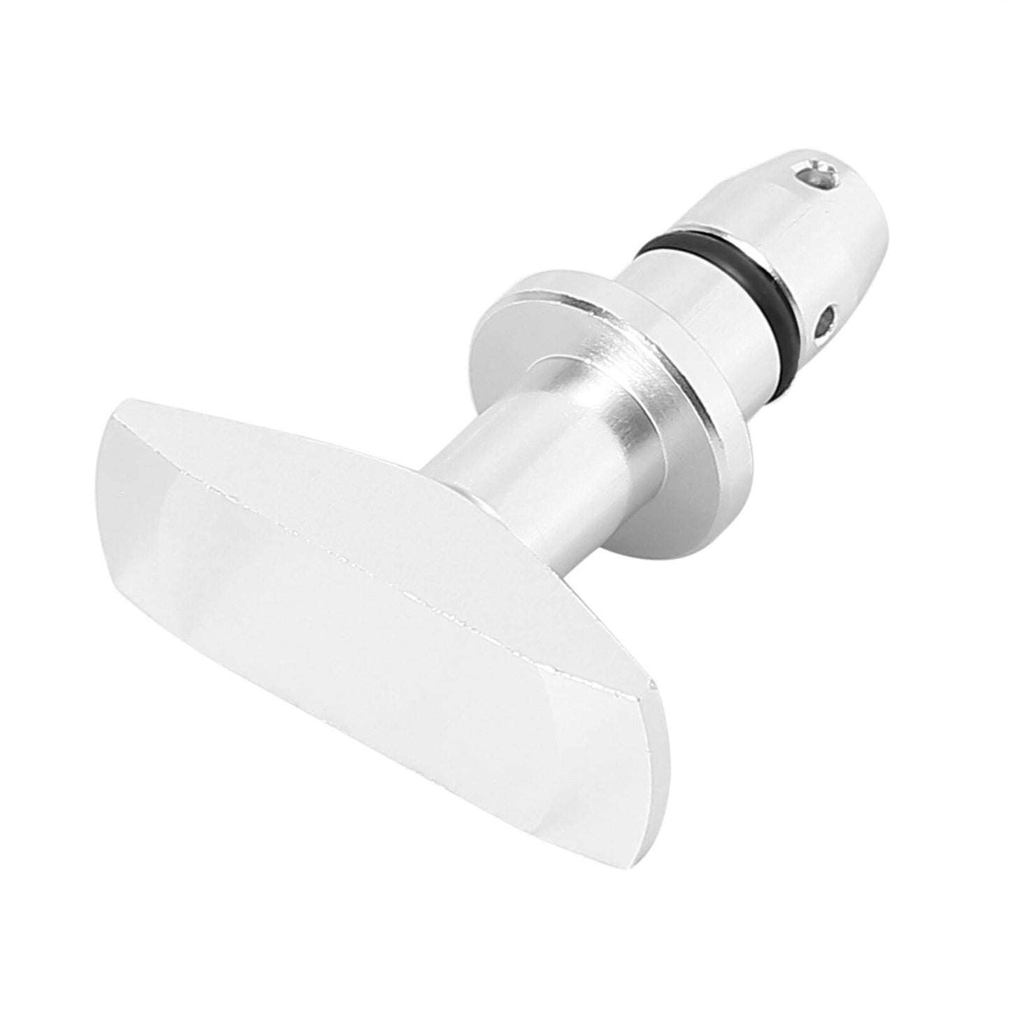 Silver Billet Aluminum Oil Dipstick Handle fits MOST for Chevy , for Ford , for Dodge , for Jeep V8