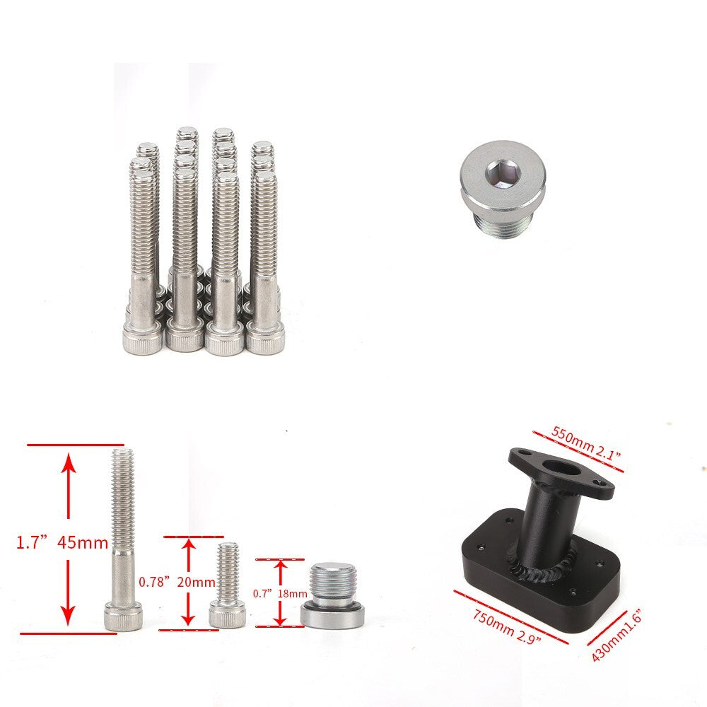 For 2001-2005 for Suzuki GSXR 600 750 1000 Billet CNC Oil Pan Pick Up Low Profile
