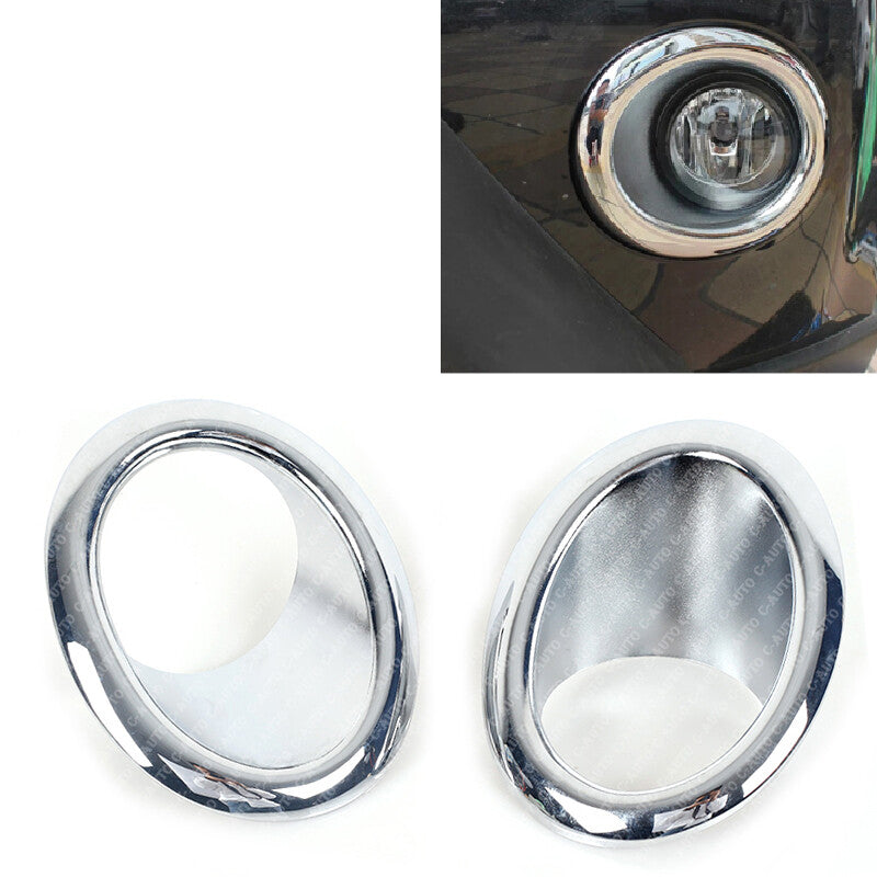 Left / Right Chrome Front Fog Light Cover Trim for NISSAN X-TRAIL T31 2011 2012