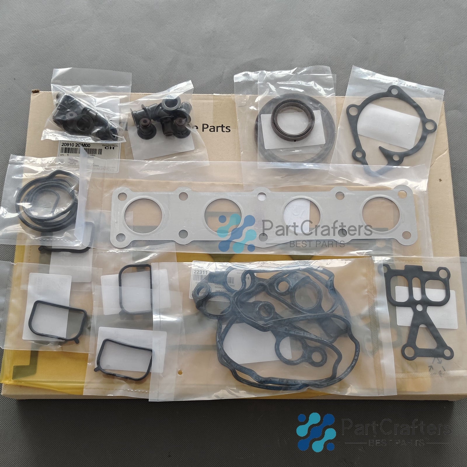 Equipment Manufacturer ( ) Full Engine Gasket Kit 209102GM00 for Kia Optima for Hyundai Sonata 2.4L (11-2014)