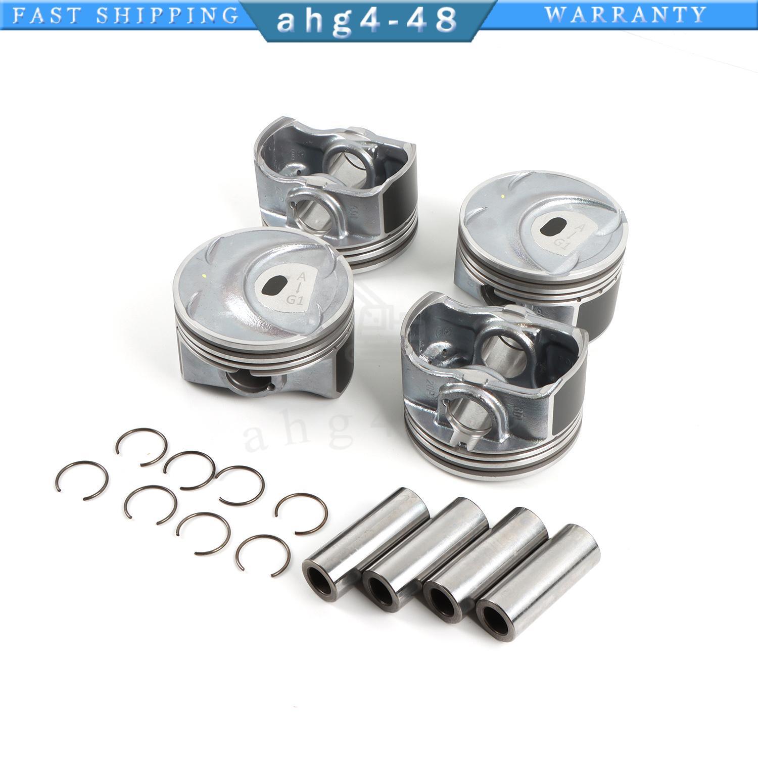 4-Piece Engine Piston Ring Set for Hyundai - for Kia 2012-2020 G4KH 2.0T 23410-2G410-