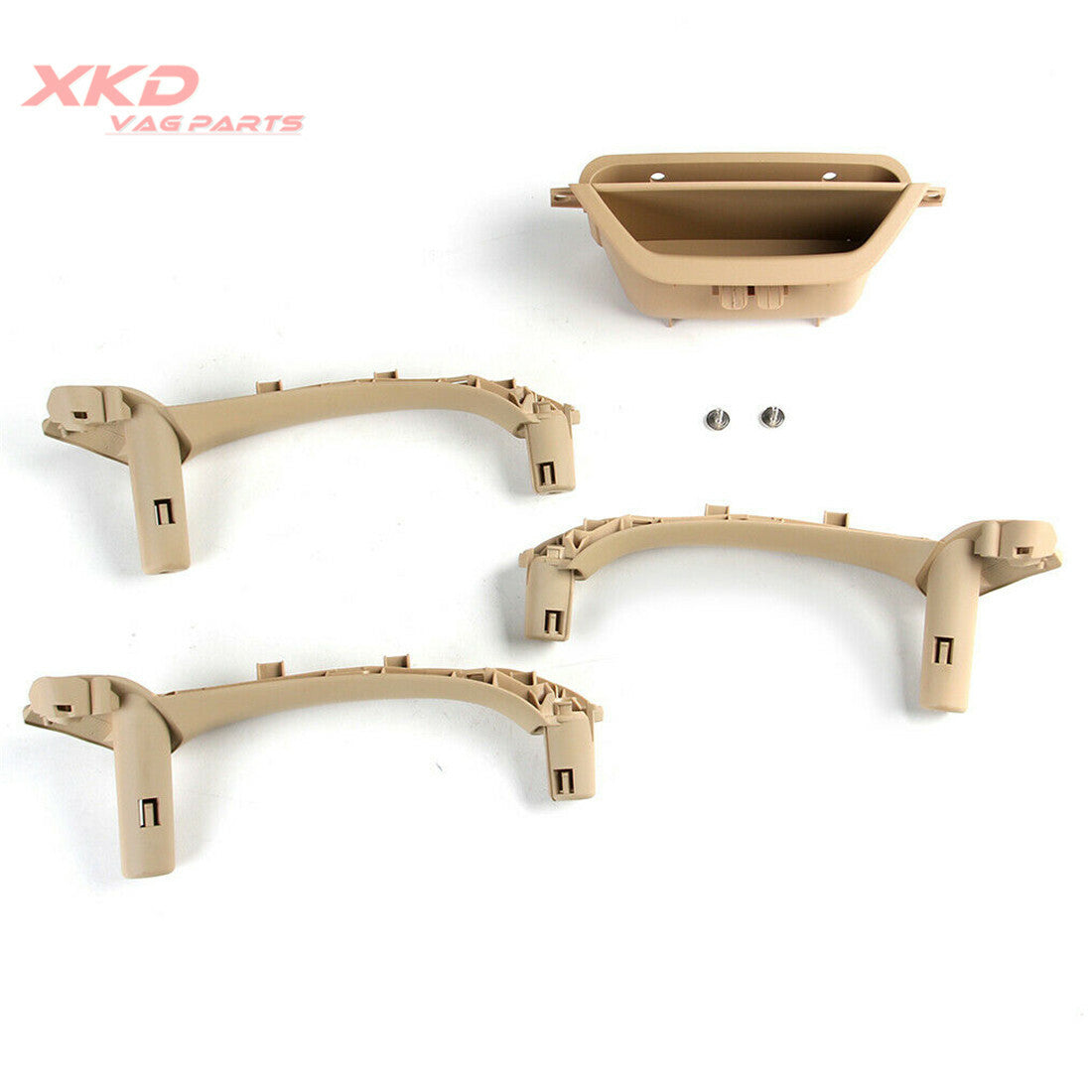 LHD Beige Inner Door Panel Handle Decoration Protective Cover Suitable for BMW X3 F25 X4 F26