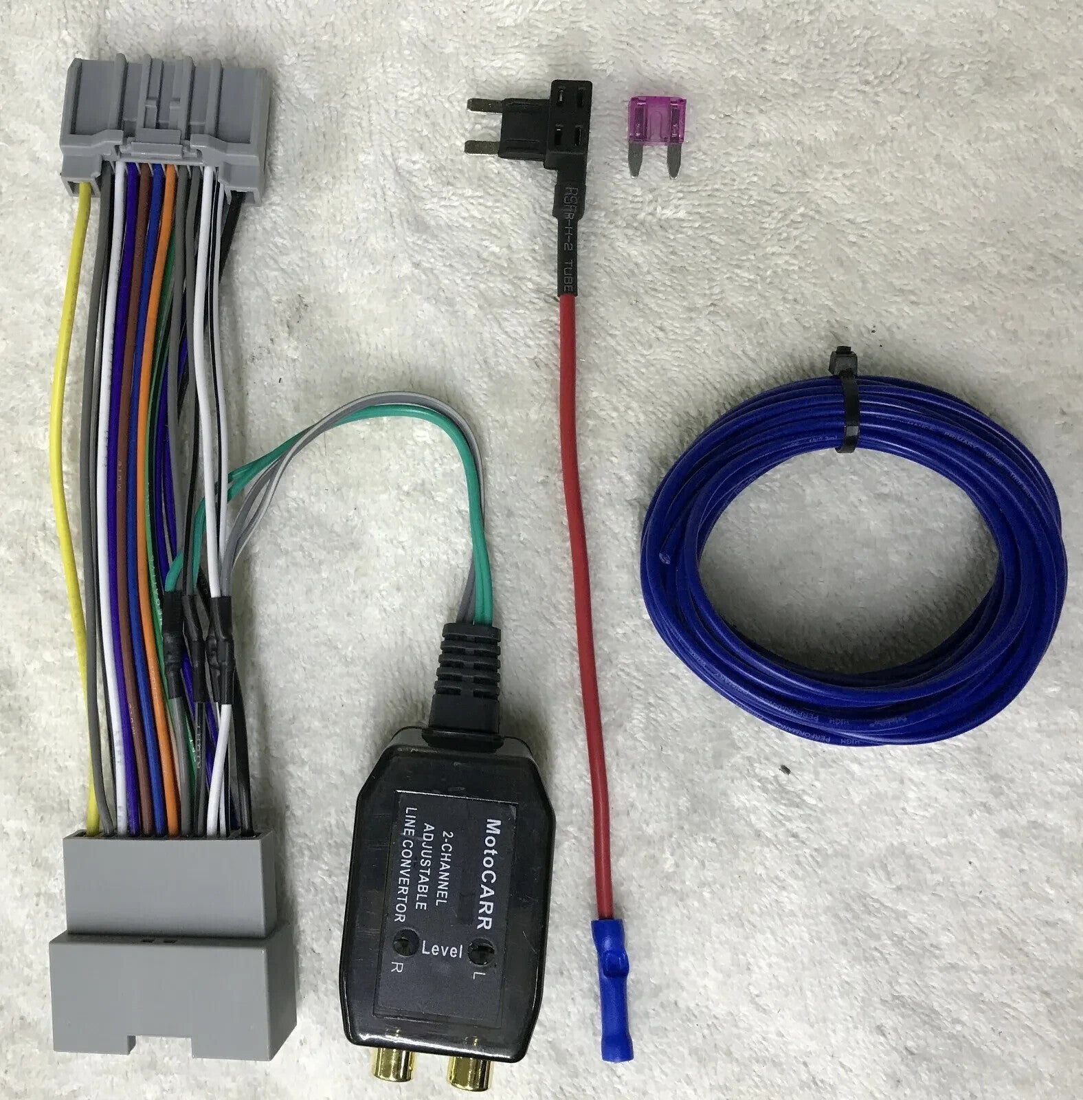 Factory Radio Add A Subwoofer Amp Plug Play Harness for Chrysler for Dodge p