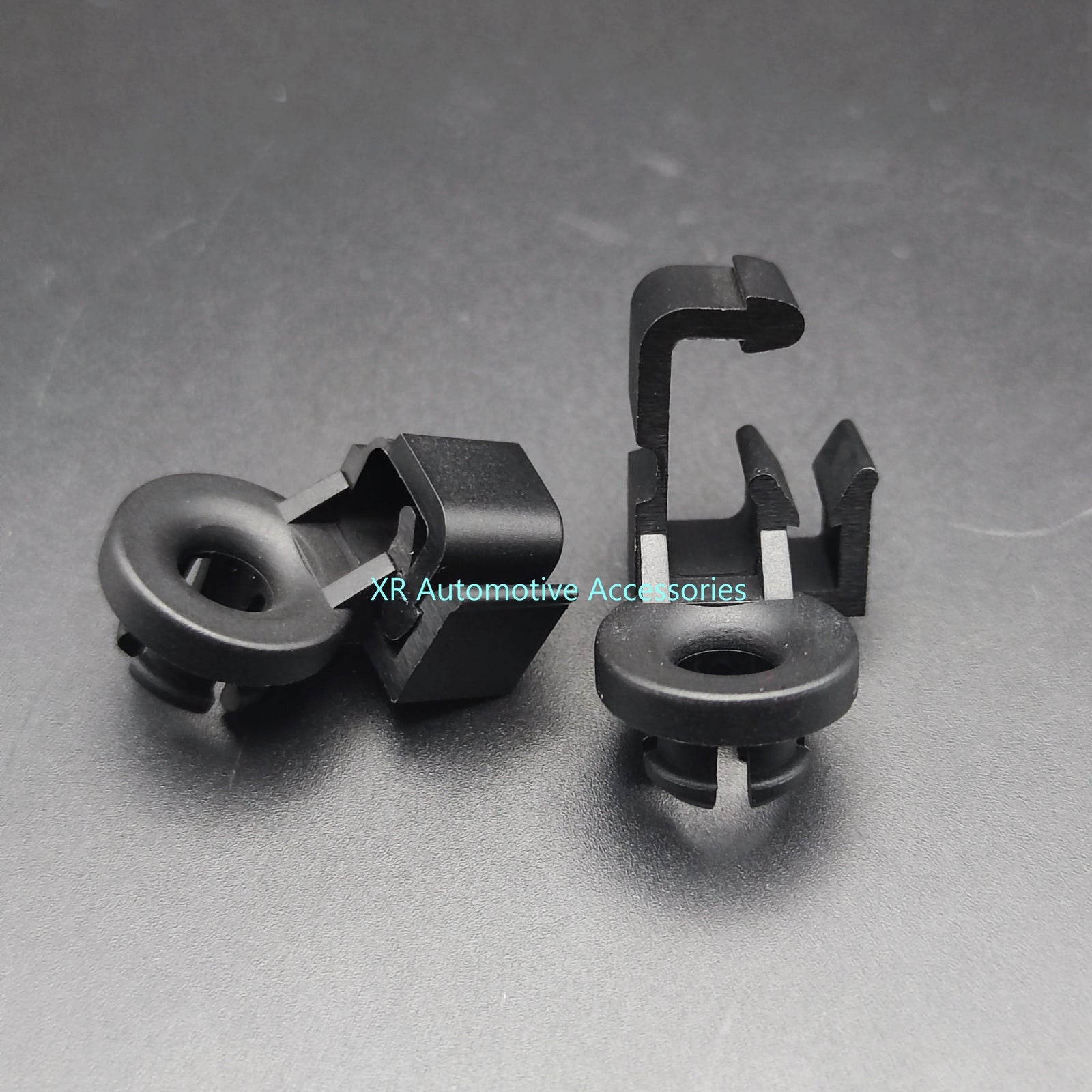 2 Pcs for Mazda Black Car Hood Support Prop Rod Clips Grommet