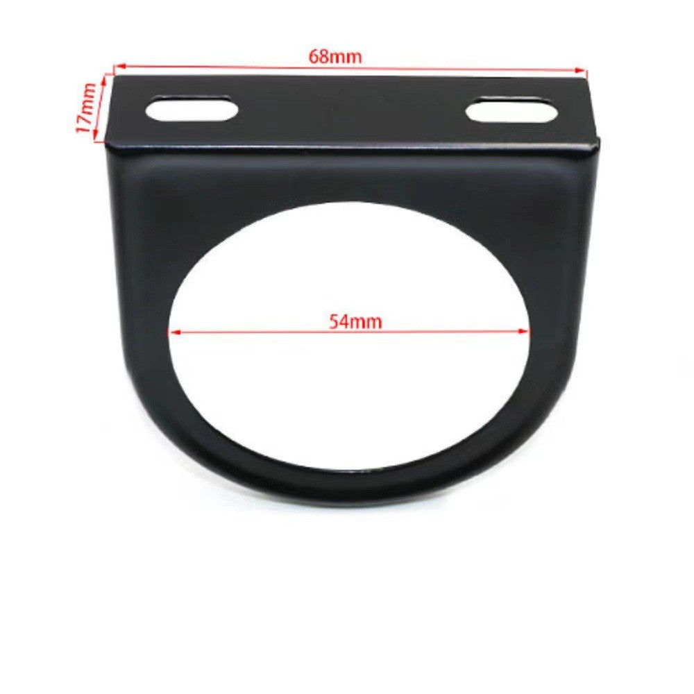 2'' 52mm Single Hole Gauge Meter Dash Pod Mount Holder Bracket Face Panel Black Q