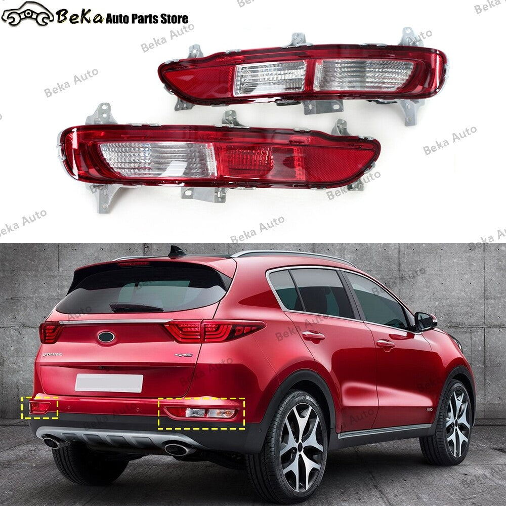 Pair for Kia K5 Sportage 2016 2017 2018 LED left and right rear bumper taillights