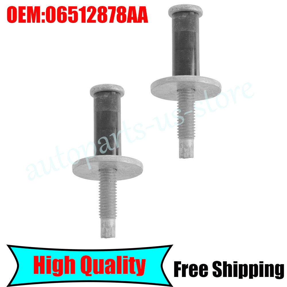 2Tailgate Striker Latch Bolt Left Right for 2007-18 for Dodge for Ram 1500 2500 3500