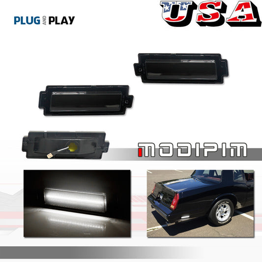 White LED rear marker signal light suitable for 1981-1988 Monte Carlo SS- v