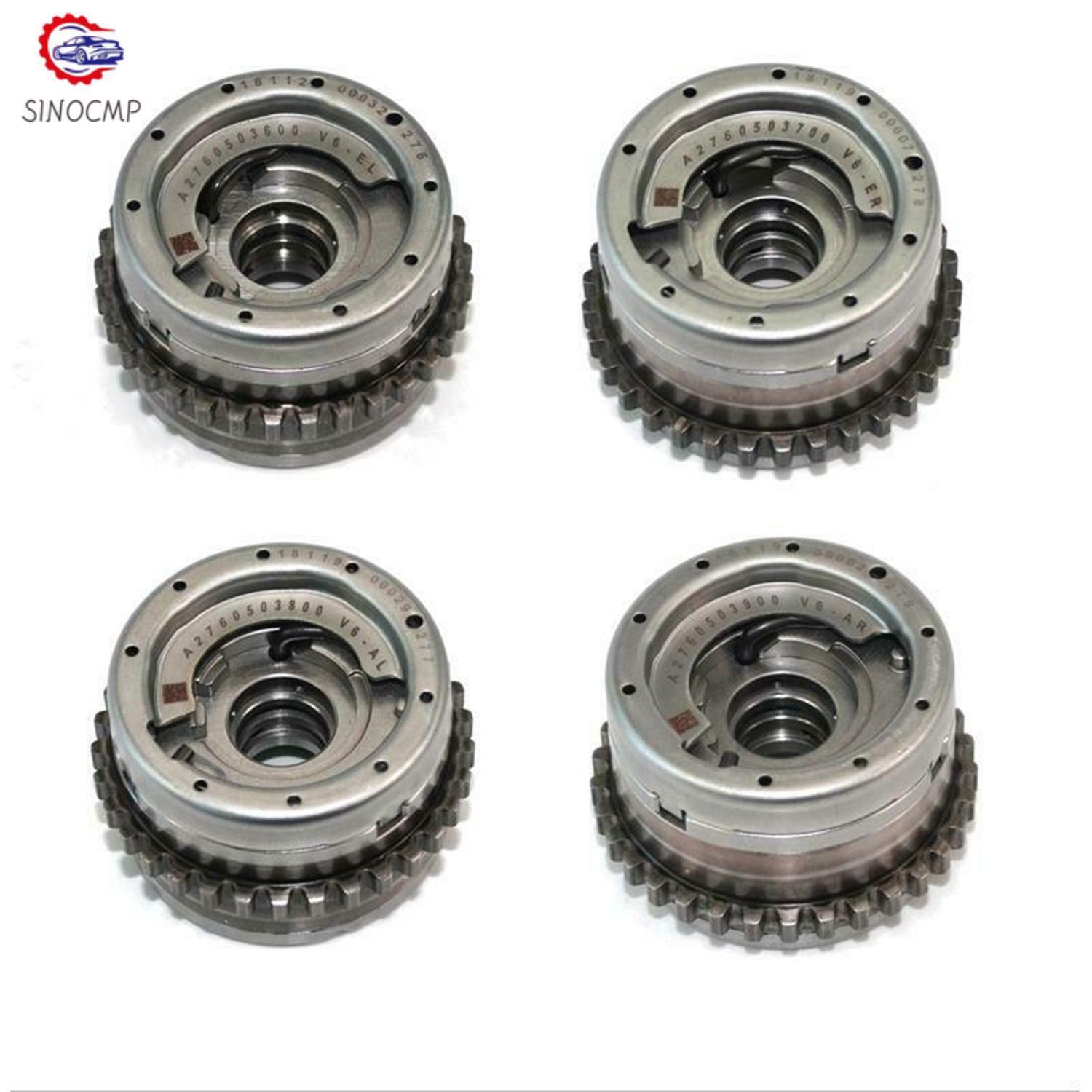 4Pcs Camshaft Adjuster Intake Exhaust 2760502047 2760503900 for Mercedes W222 US