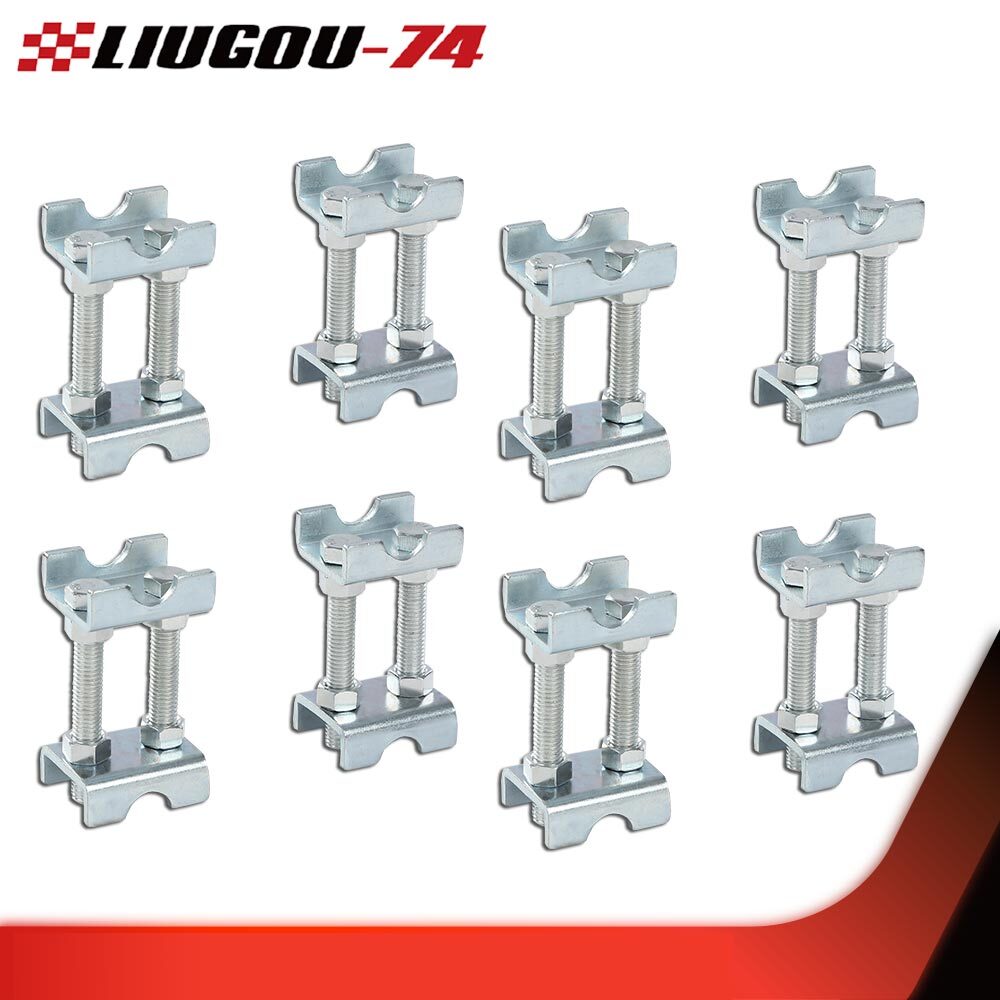 8-Piece Bi-Directional Adjustable Lift or Lower Spring Spacer Coil Spring Compressor New- v