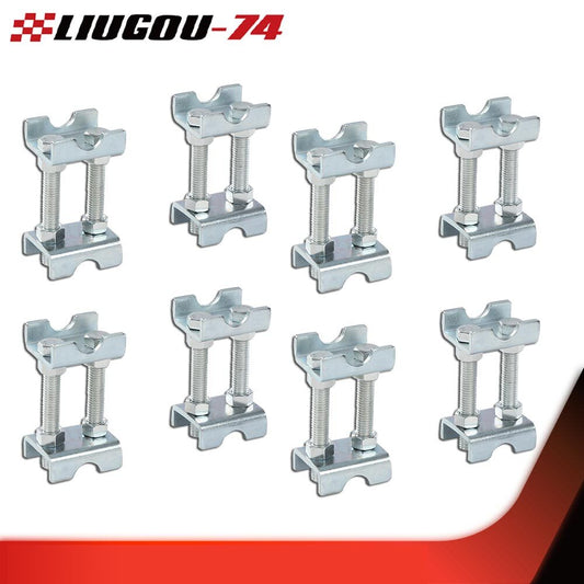 8-Piece Bi-Directional Adjustable Lift or Lower Spring Spacer Coil Spring Compressor New- v