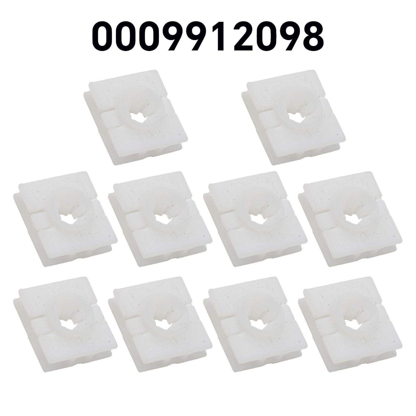10Pcs Rocket Molding Clips for Mercedes For 2008-2016 0009912098
