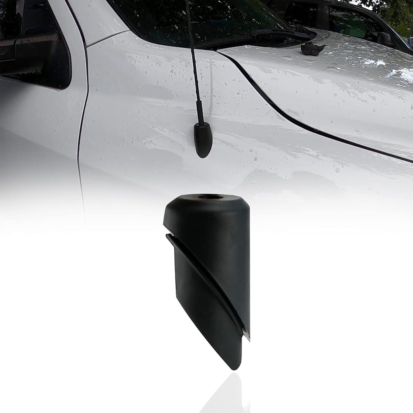 86392-0C030 Decorative BEZEL Antenna Base, Black, Suitable for Tendera 2014-2021 n