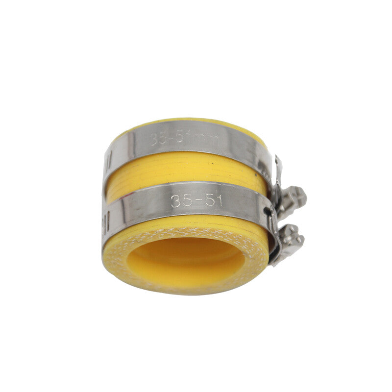 Yellow motorcycle carburetor rubber adapter 35 mm intake manifold suitable for Carb Q