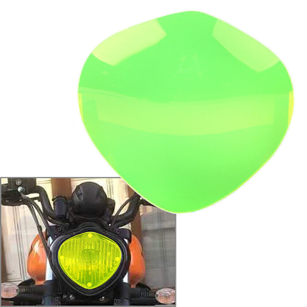 for Kawasaki Vulcan S VN650 15-21 Green Headlight Guard Shield Screen Lens Cover Q
