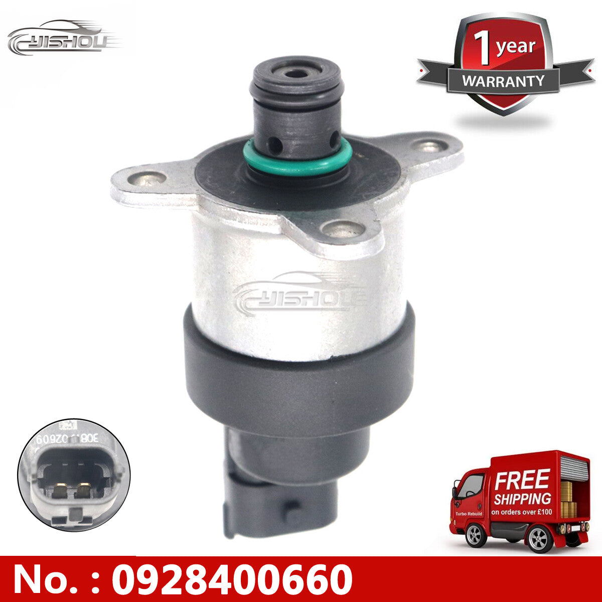 Fuel pump regulator metering control valve suitable for Dodge for Ram 6.7L 0928400547