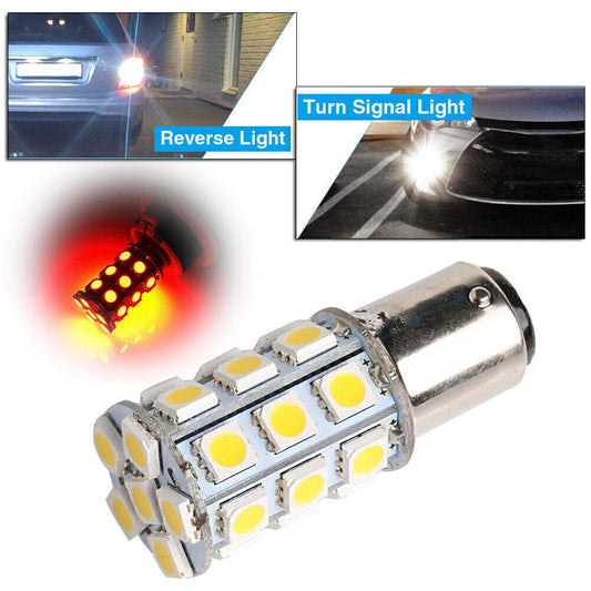 BA15D Side Marker Lamp SMD Blue/White/Red Lights Turn Signal Light Auto Car