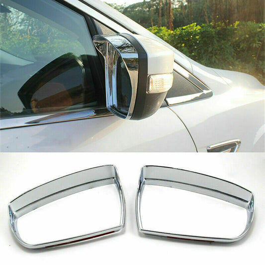 for ford  Escape Kuga 2013-2019 ABS Chrome Side Rearview Mirror Eyebrow Trim