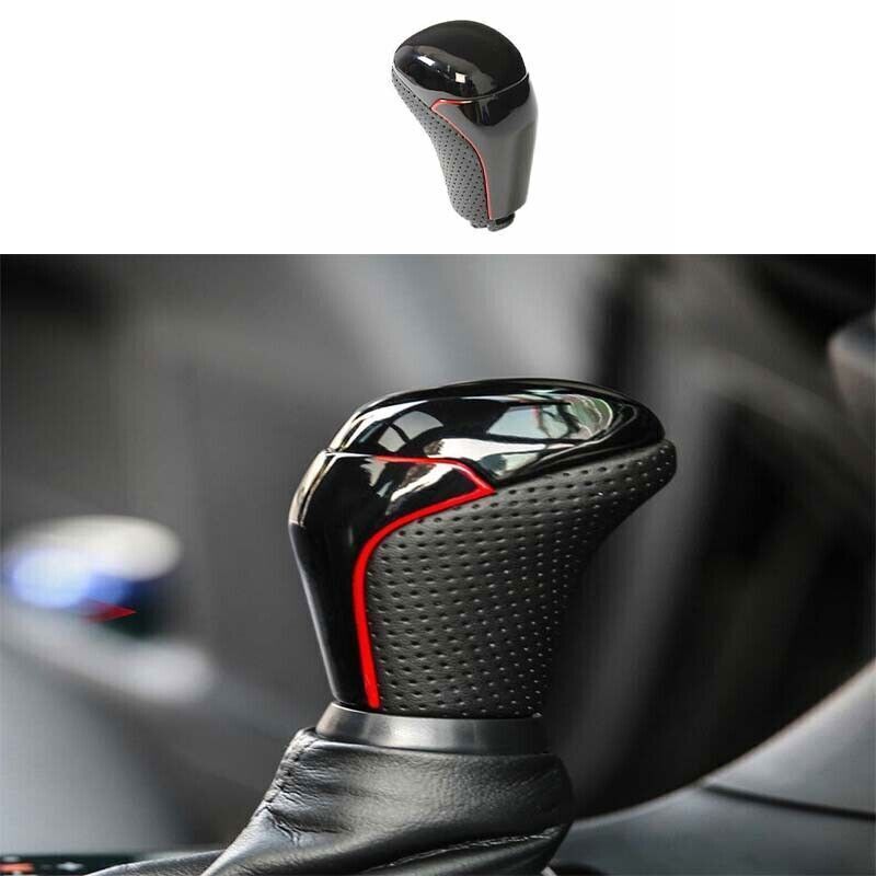 1X Gloss Black Middle Console Gear Shift Knob Trim for Toyota Highlander 14-2019