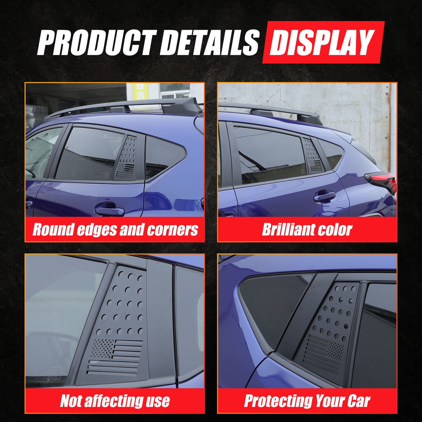 Full Sunshade Windshield Dashboard Cover for Land Rover for Defender 2004-2018 10 pcs- v