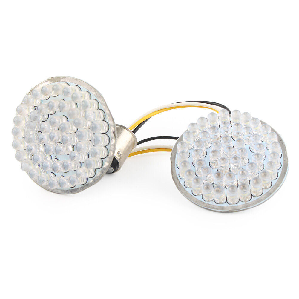 1157 48-LED Indicator Light Insert Bulb for Harley Sportster Touring 2014-2017 Q