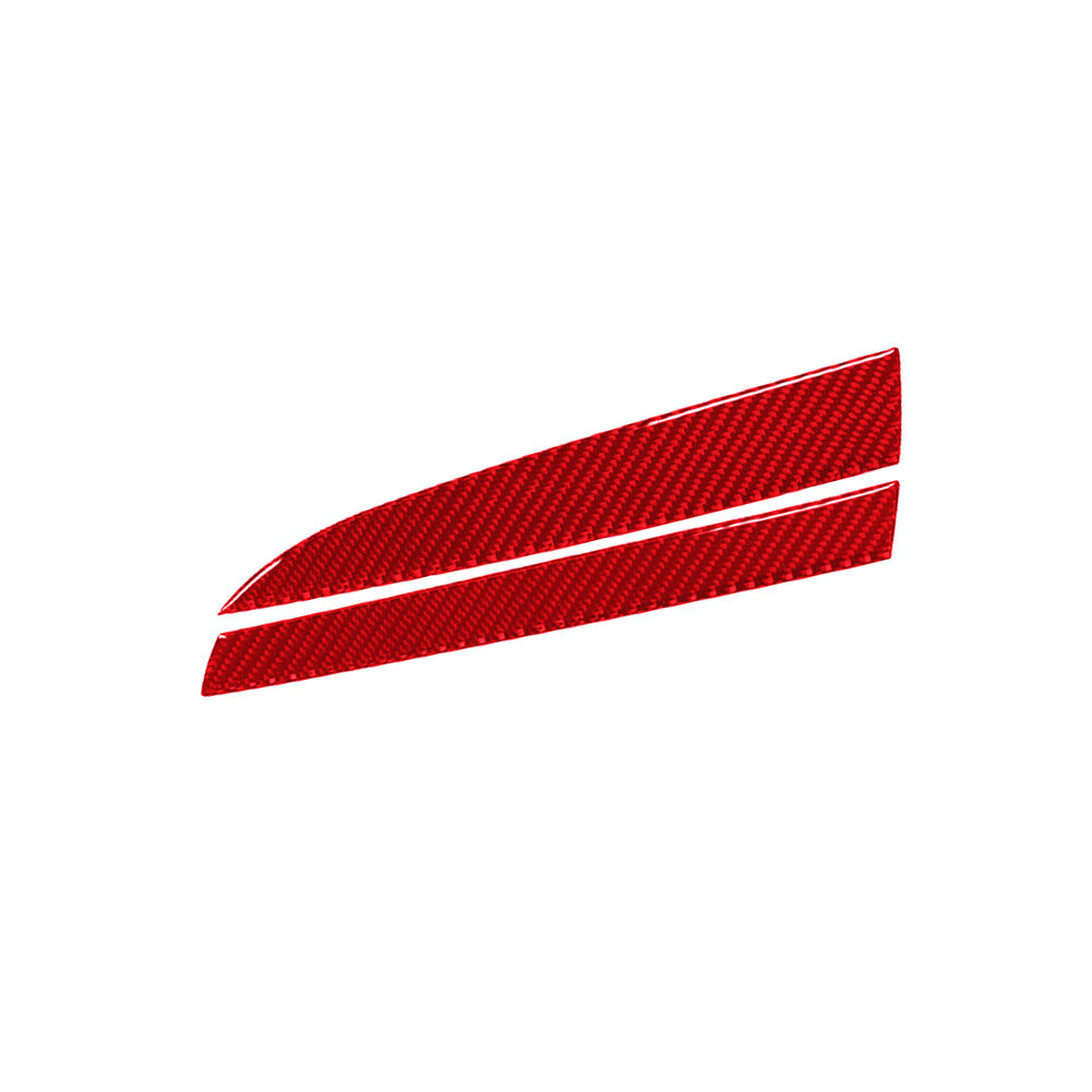 Red Carbon Fiber Leaf Board Panel Cover Trim For 86 for Subaru BRZ 2016-2020 v