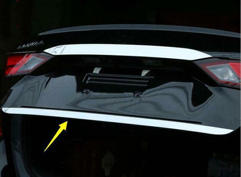 for Nissan Altima 2019-2022 Stainless Steel Rear Trunk Lid Gate Edge Cover Trim