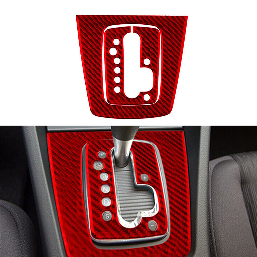 2Pcs Red Carbon Fiber Front Door Speaker Cover Trim for Lexus RX300 1998-2003 v