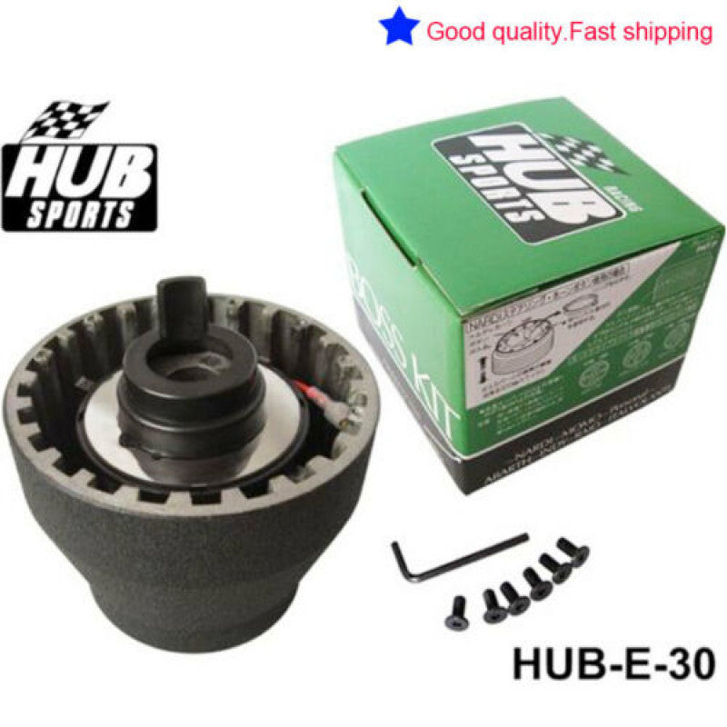 Auto Steering Wheel Hbu Boss Kit Adapter For E30 Black 1988 OD/1960BM23-1 n