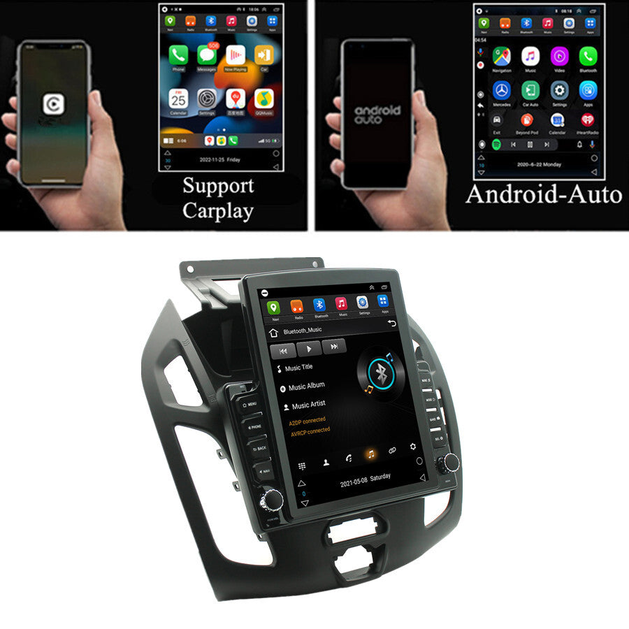 For 2014-2018 for Ford Transit Connect Carplay Stereo Radio GPS Wifi Head Unit 9.7