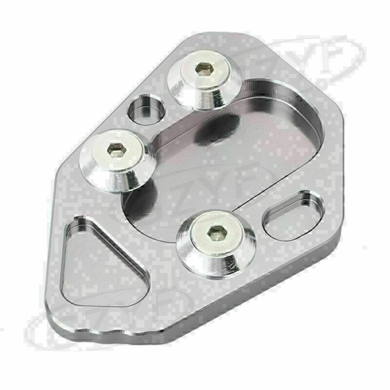 Fit for BMW F800R HP2 R1200S ALL YEARS Side Stand Kickstand Foot Plate Pad Grey UK