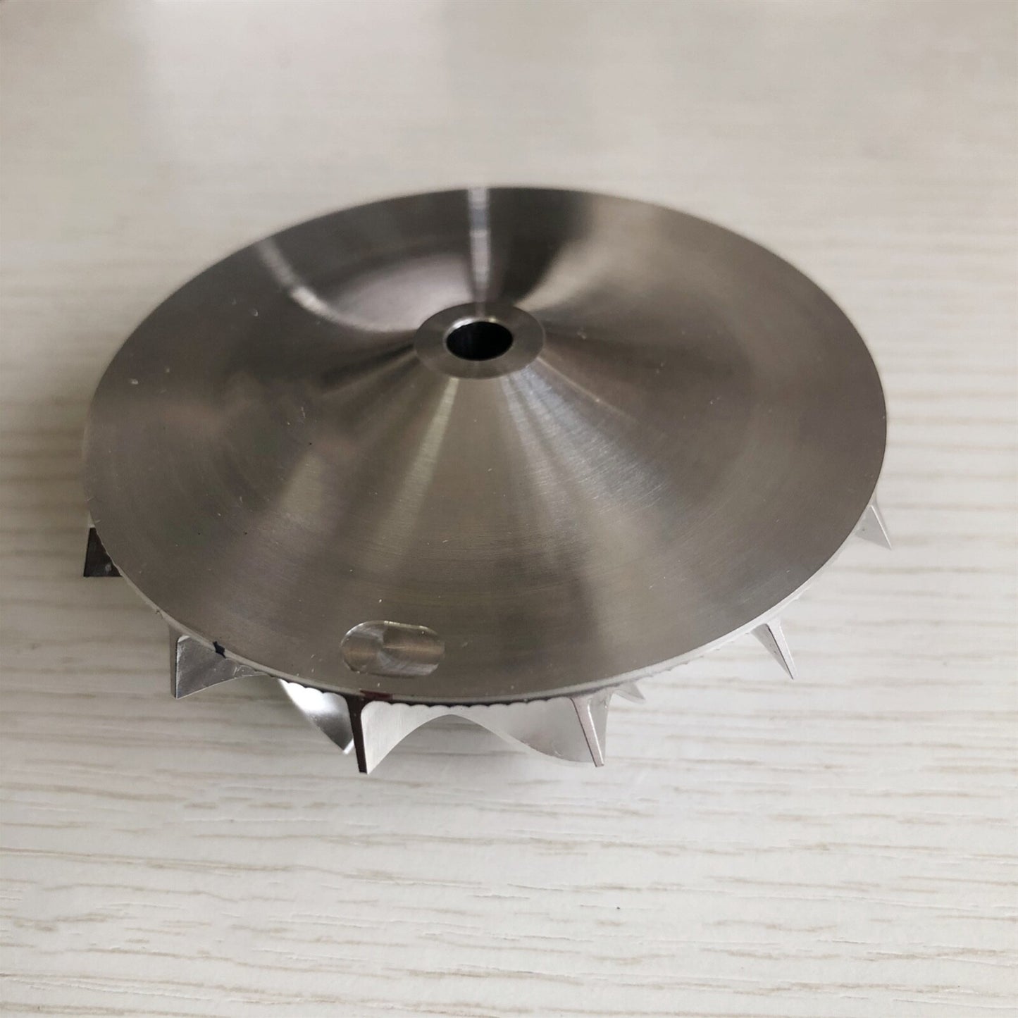 T04S 409535-0007 57.10/76.07mm 7+7blades Performance billet compressor wheel